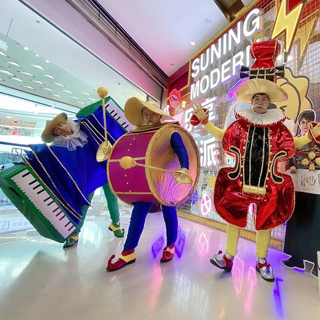 Musical Instrument Shop - Imitation musical instruments, mascots, costumes, accordion