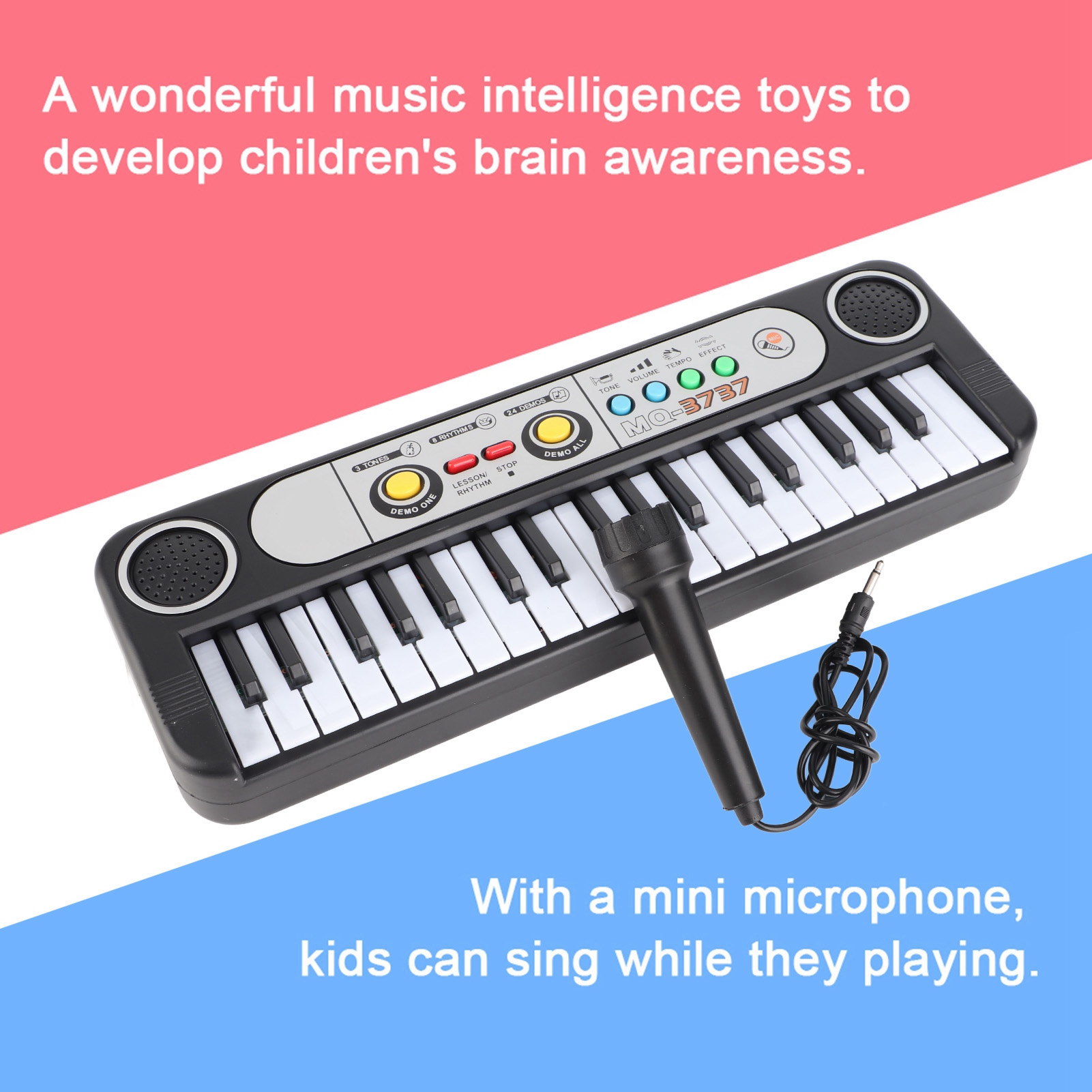 Musical Instruments Game - 37 Keys Electric Digital Key Board