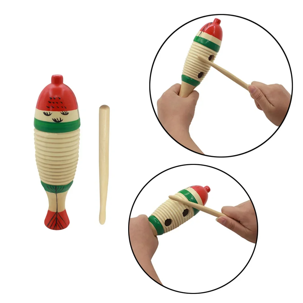 Musical Instruments Game - Wooden Fish Musical Orff Percussion Instrument