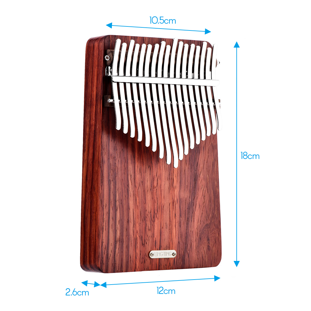 LINGTING 17 keys Kalimba Porta - Musical Instrument Of Africa ulasan dan harga