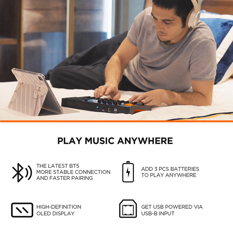Keyboard MIDI Controller With  - Musical Instrument Keyboard ulasan dan harga