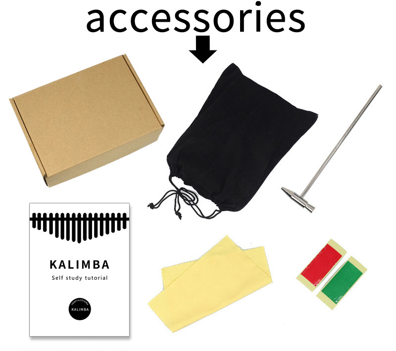 Colorful 21 Key Kalimba Kids C - Musical Instrument Keyboard ulasan dan harga
