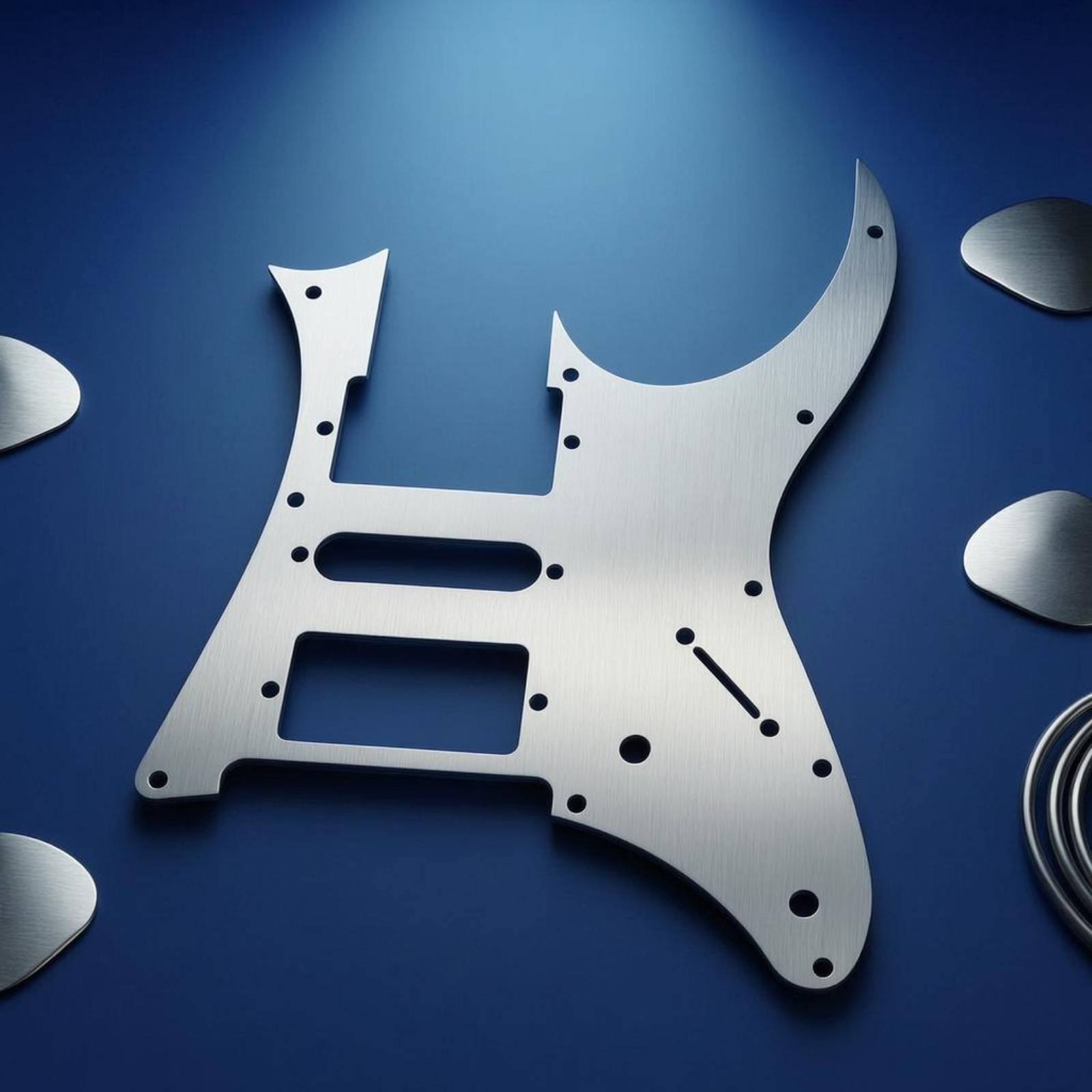 Electric Guitar Pickguard Alum - Musical Instruments ulasan dan harga