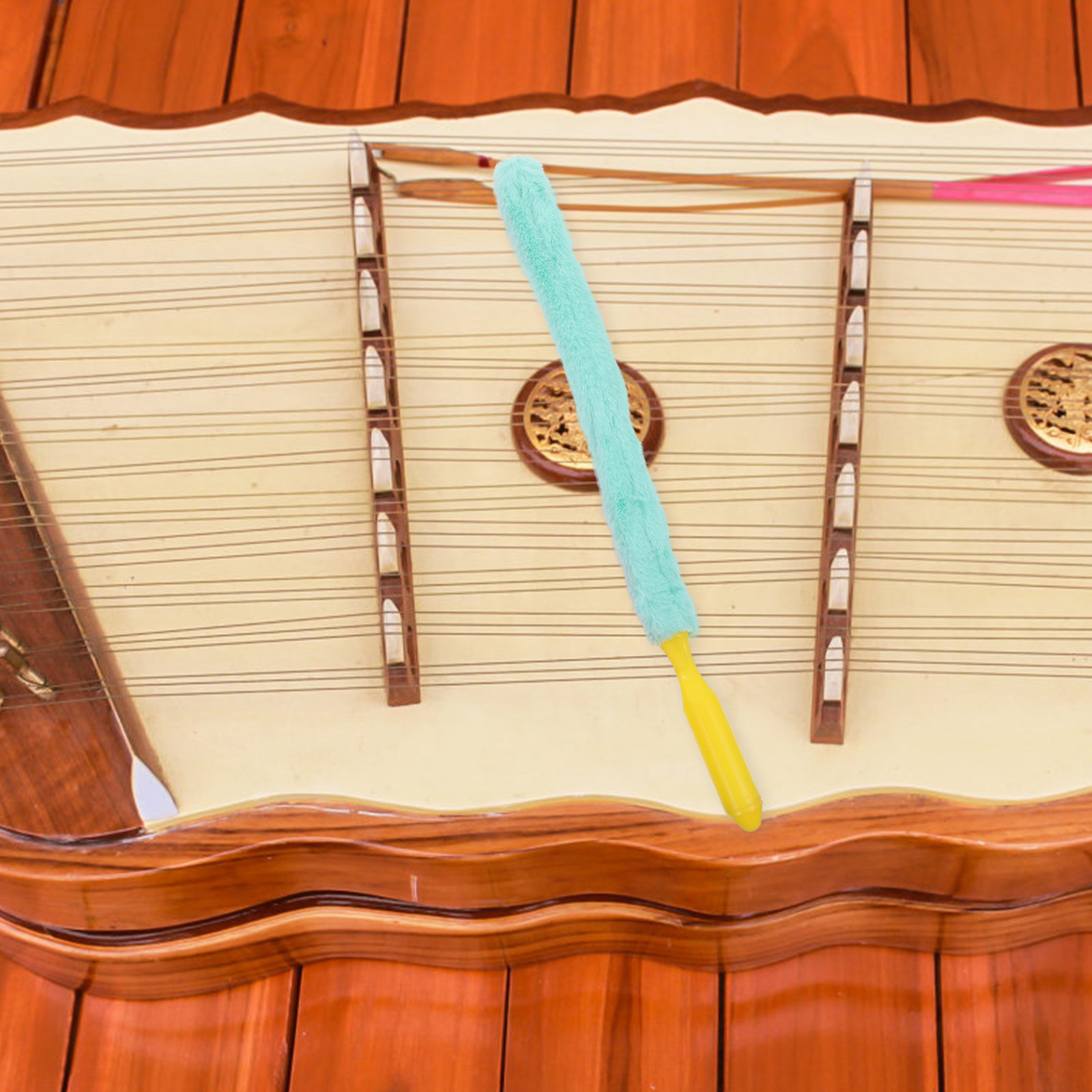 2Pcs Guzheng Cleaning Brushes  - Musical Instrument Keyboard ulasan dan harga