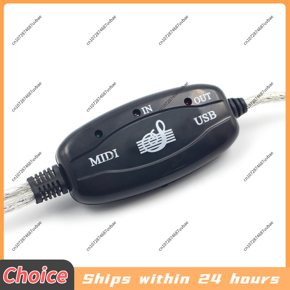 Professional MIDI Cable USB IN - Musical Instrument Keyboard ulasan dan harga