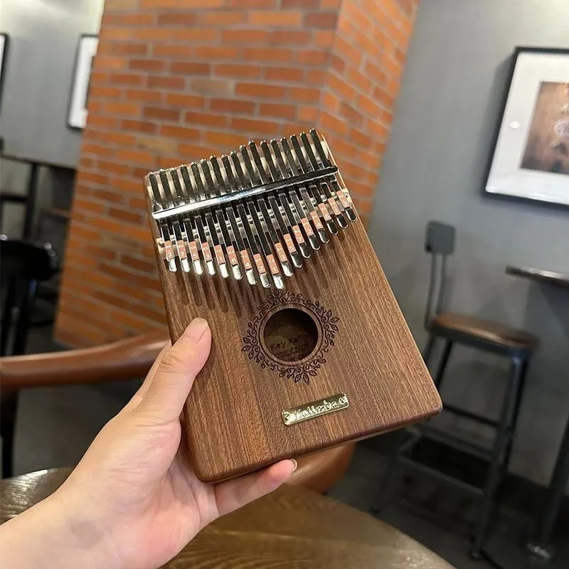Wooden Kalimba Portable Childr - Musical Instrument Keyboard ulasan dan harga