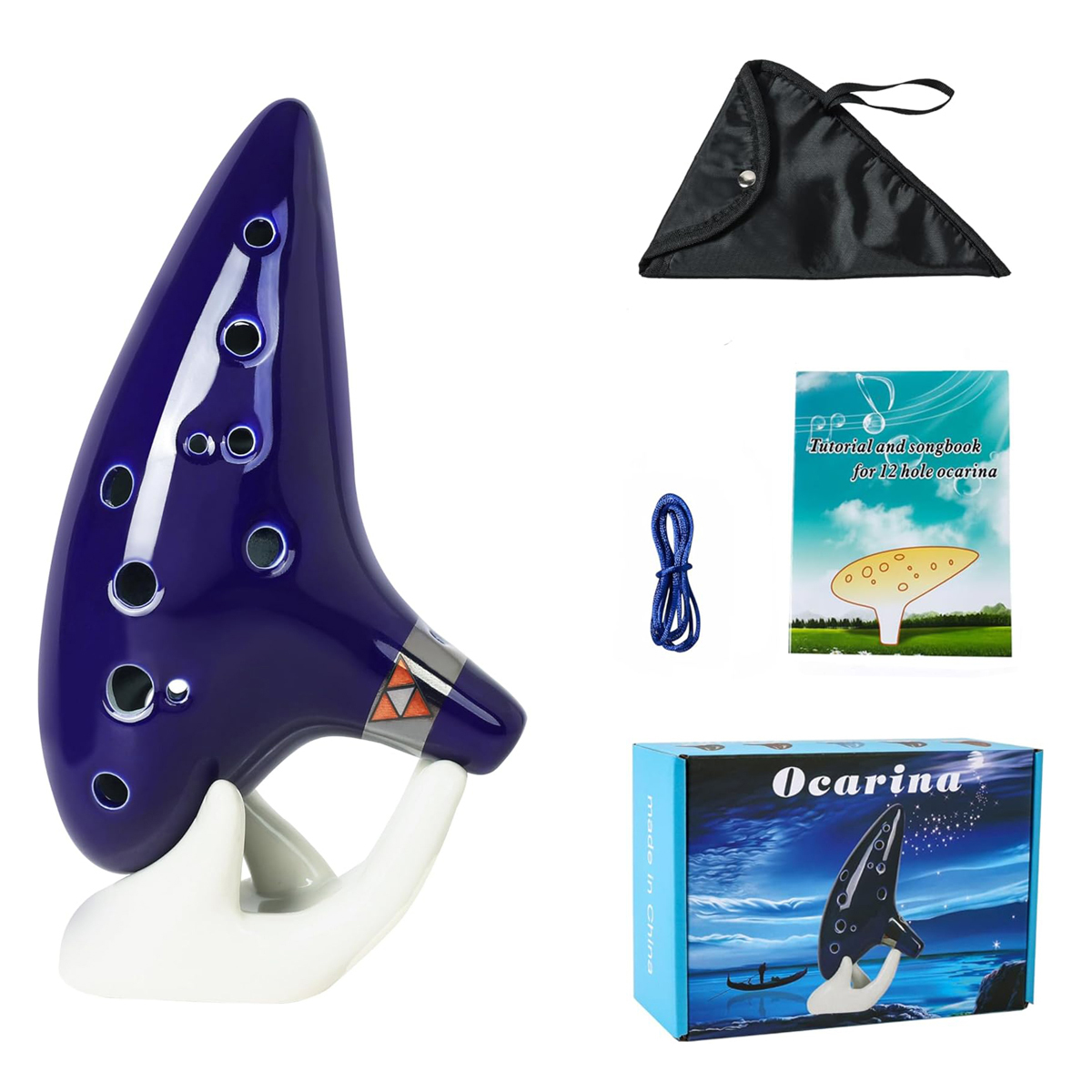 New 12-Tone Alto C Ceramic Oca - Musical Instrument Book ulasan dan harga