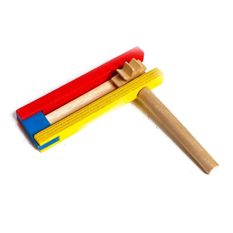 1Pc Wooden Clapper Kids Rhythm - Musical Instrument Clapper ulasan dan harga