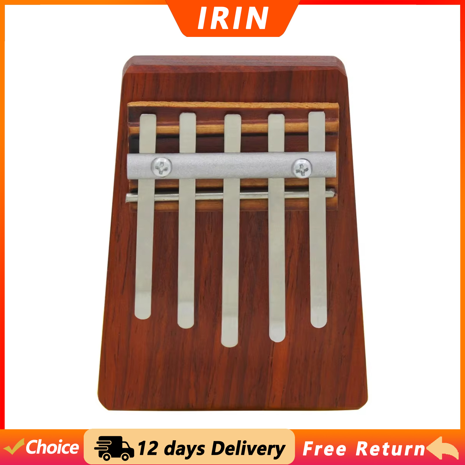 IRIN Kalimba 5 Tone Thumb Pian - Musical Instrument Keyboard ulasan dan harga