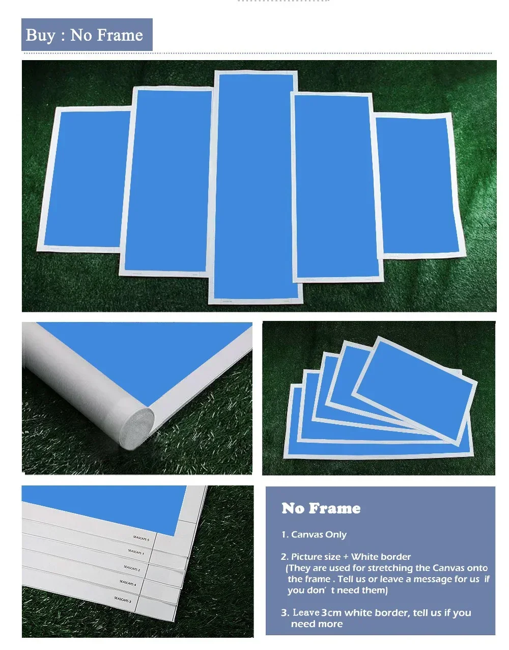 No Frame Canvas 5Pieces Vintag - Musical Instrument Of Africa ulasan dan harga