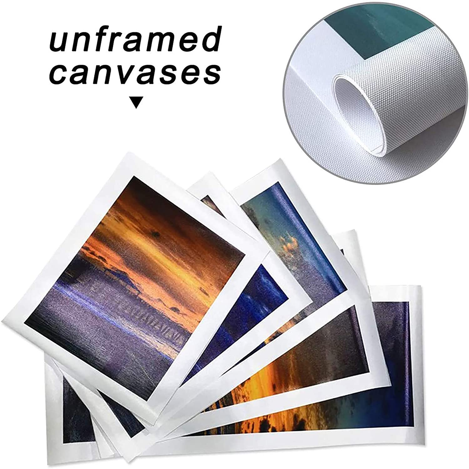 No Frame Canvas 5Pieces Vintag - Musical Instrument Of Africa ulasan dan harga