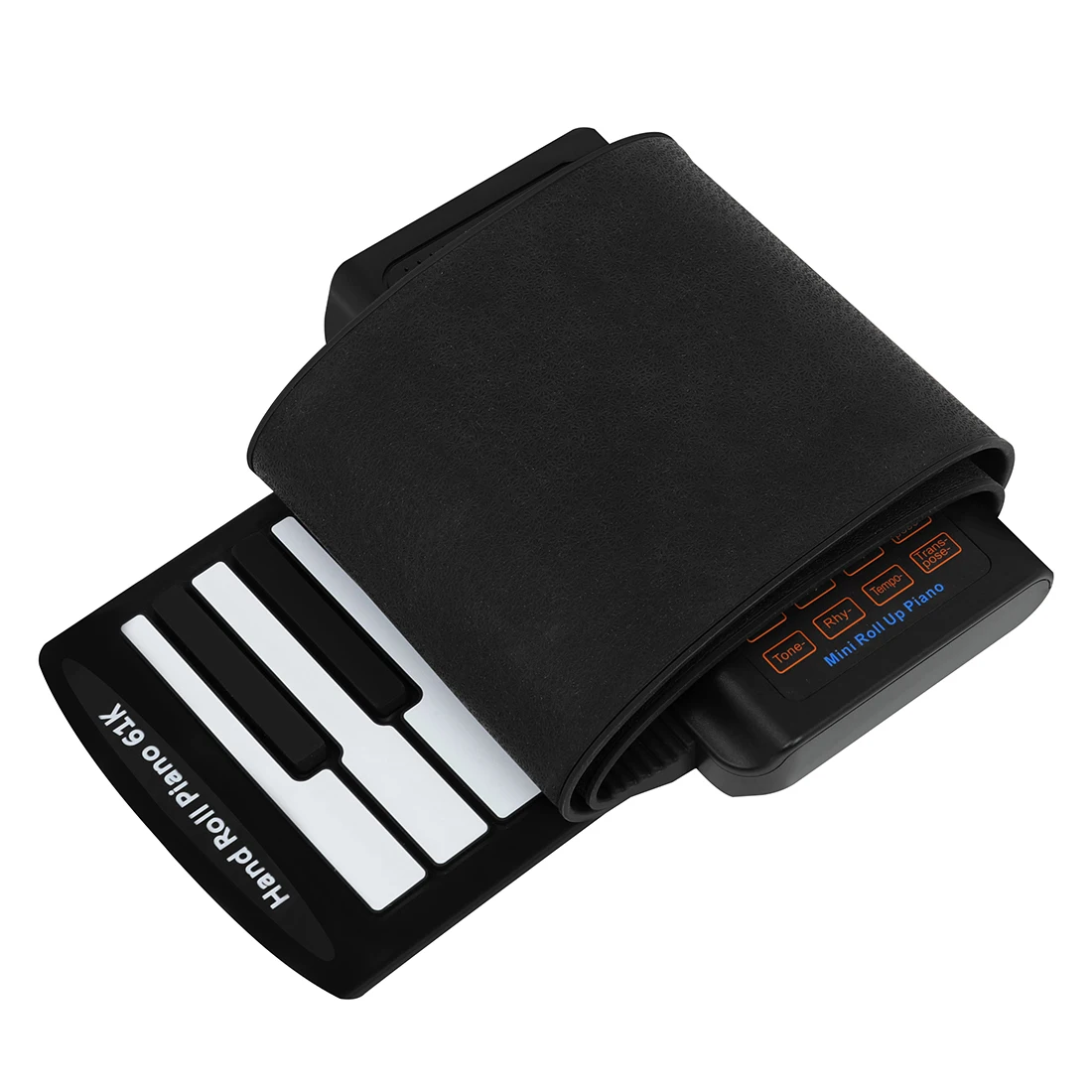 61 Keys Mini Roll Up Piano Sil - Musical Instrument Keyboard ulasan dan harga