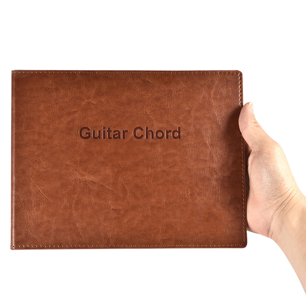 1Pcs Guitar Chord Book Brown P - Musical Instrument Book ulasan dan harga
