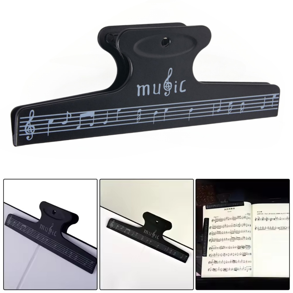 Sheet Music Clips Book Page No - Musical Instrument Book ulasan dan harga