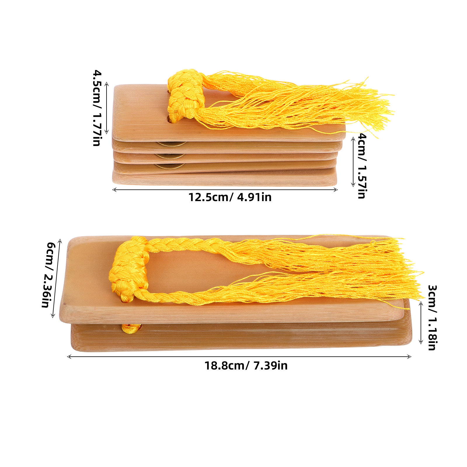 2Pcs Traditional Chinese Kuaib - Musical Instrument Clapper ulasan dan harga
