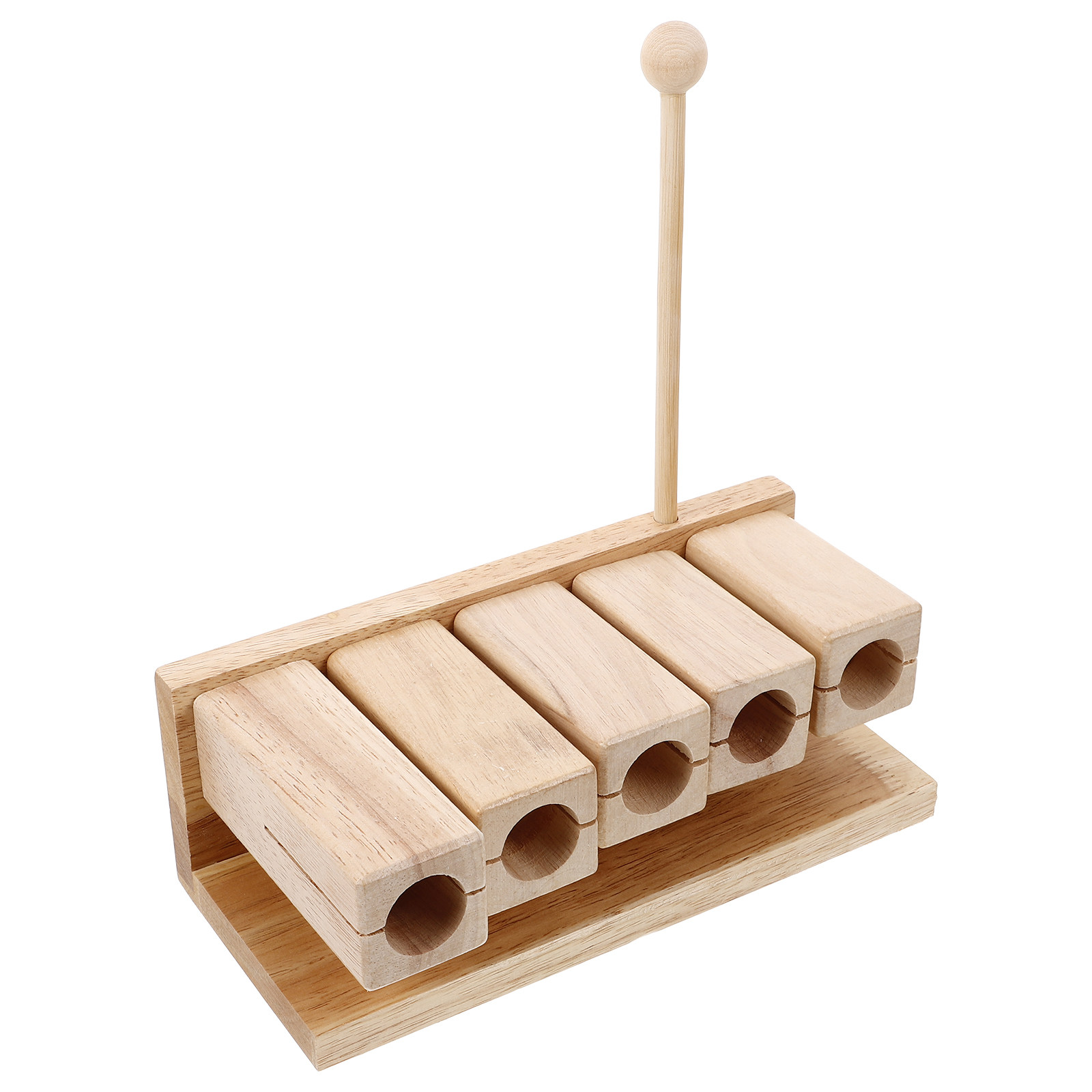 Five-Tone Wood Percussion Bloc - Musical Instrument Clapper ulasan dan harga