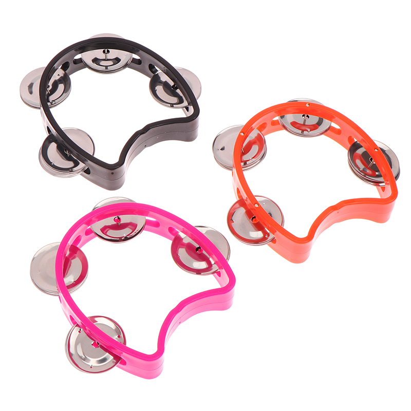 Kindergarten Hand-held Tambour - Musical Instruments Game ulasan dan harga